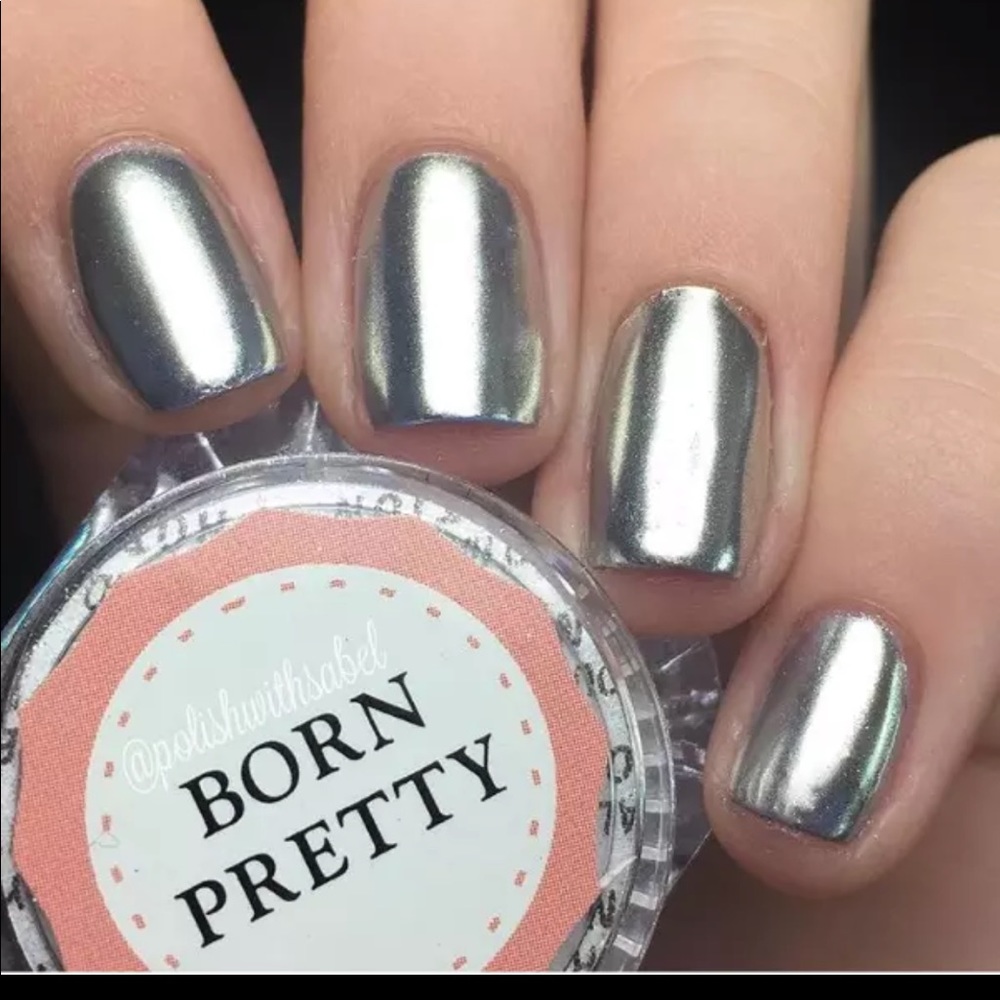 Mirror Nail Glitter Pigment Powder Manicure